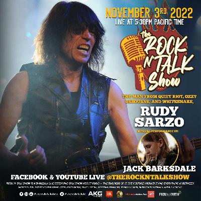 S3E15 Artist Rudy Sarzo and musical guest Jack Barksdale