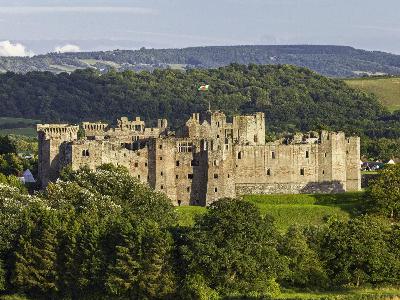 Raglan Castle - one of the most impressive and well-preserved castles in Wales Raglan Castle - one of the most impressive and well-preserved castles in Wales