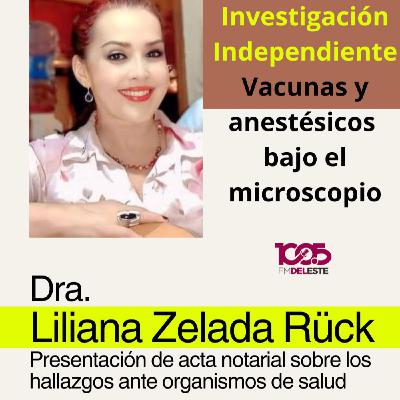 Vacunas y anestésicos bajo el microscopio: entrevista con la Dra. Liliana Zelada