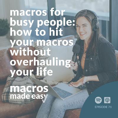 Macros for Busy People: How to Hit Your Macros Without Overhauling Your Life Macros for Busy People: How to Hit Your Macros Without Overhauling Your Life