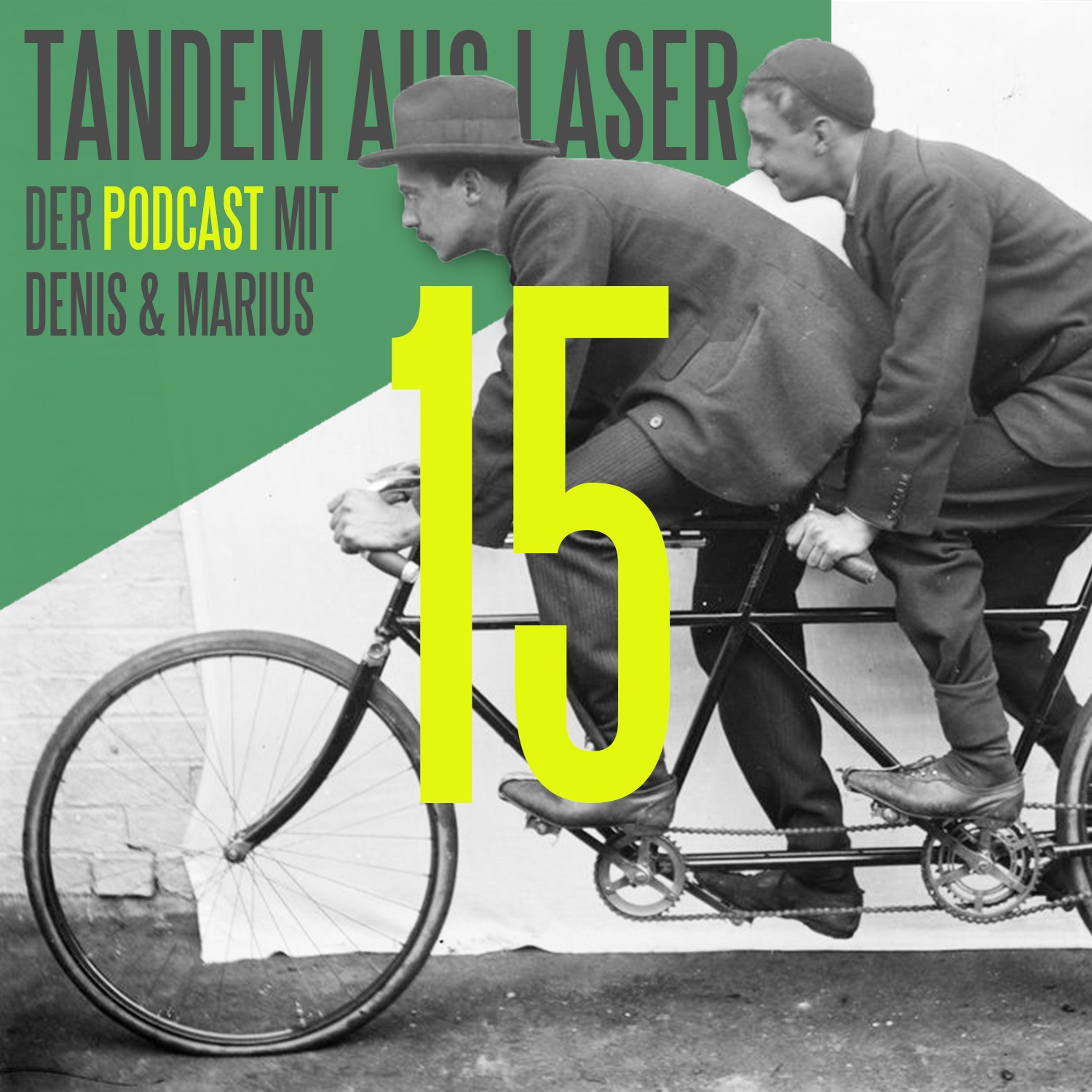 Tandem aus Laser