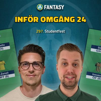 297. Inför omgång 24: Studentfest