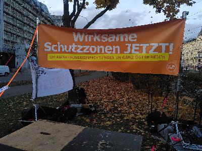 [O-Ton] Kundgebung für wirksame Schutzzonen um Abtreibunsgeinrichtungen am 1. November 2025 in Wien