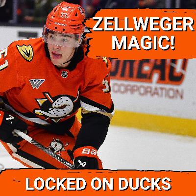 CLUTCH HERO: Olen Zellweger IGNITES Ducks Fans With Wild OT Game-Winner vs Mammoth