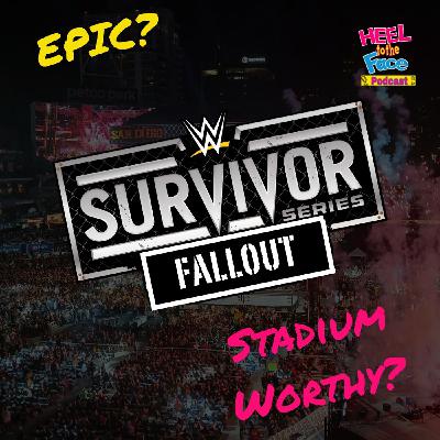 Survivor Series Fallout plus new TNA TV Deal Survivor Series Fallout plus new TNA TV Deal