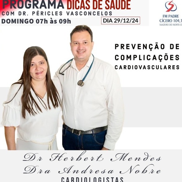 Doenças Cardiovasculares com Dr Herbert e Dra Andressa - Dicas de Saúde Podcast