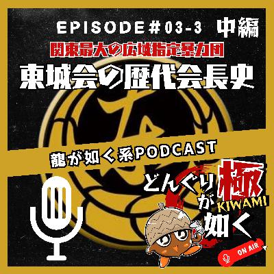 【#03-3】(中編)“関東最大の広域指定暴力団【東城会】の歴代会長史”《龍が如くFlavorRadio“どんぐりが如く極”》 【#03-3】(中編)“関東最大の広域指定暴力団【東城会】の歴代会長史”《龍が如くFlavorRadio“どんぐりが如く極”》