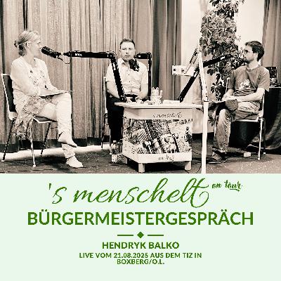 Bürgermeistergespräch: Hendryk Balko live