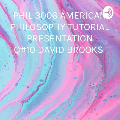 David Brooks Phil 3006 Electronic JOURNAL/REFLECTION 2020-Dimensions of slavery