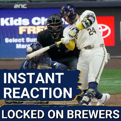 BREWERS POSTCAST: Brewers Suffer First LOSS of the Season vs. Rays | Late Collapse in 9th