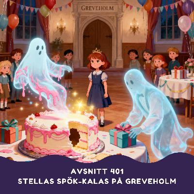Stellas spök-kalas på Greveholm