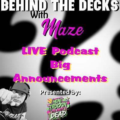 Live Episode and BIG Announcements