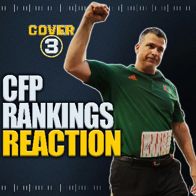 NEW 2025 College Football Playoff Rankings Reaction: Miami creeping up, Top 4 remains unchanged