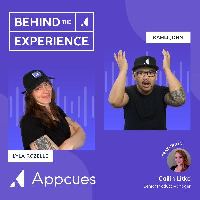 Appcues’ welcome modal ft. Cailin Litke (Sr. Product Manager at Appcues)