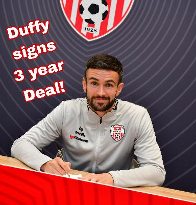 Michael Duffy delighted to sign 3 year Deal with his hometown club!
