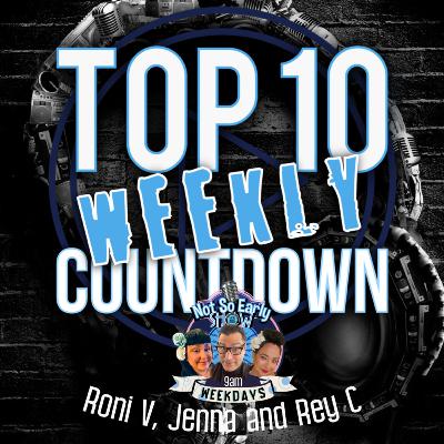 Top 10 Weekly Countdown 12/8/23