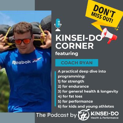 Episode 59 with Coach Ryan (Kinsei-Do Corner): Programming for Strength (Part 1 of the Programming with Ryan series) Episode 59 with Coach Ryan (Kinsei-Do Corner): Programming for Strength (Part 1 of the Programming with Ryan series)
