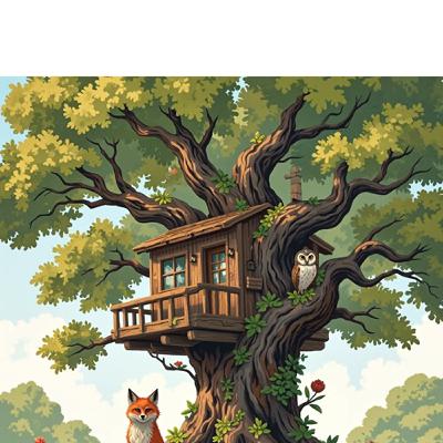 睡前故事 - 森林情緒學校