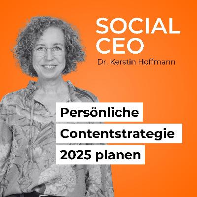Persönliche Contentstrategie 2025 planen Persönliche Contentstrategie 2025 planen