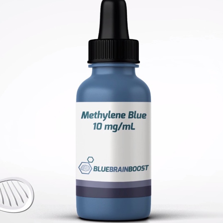 Nootropic drops that make me look like I cannibalized a smurf! 💧 Biohacker Review of Methylene Blue