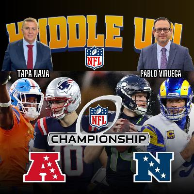 #HuddleUP Finales de Conferencia #NFL @TapaNava & @PabloViruega #HuddleUP Finales de Conferencia #NFL @TapaNava & @PabloViruega
