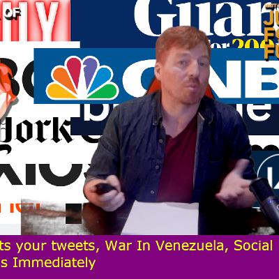 US wants your tweets, War In Venezuela, Social Media Ban Fails Immediately
