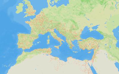 El nuevo mapa de calzadas romanas que se sumerge en los 300.000 kilómetros de carreteras registradas El nuevo mapa de calzadas romanas que se sumerge en los 300.000 kilómetros de carreteras registradas