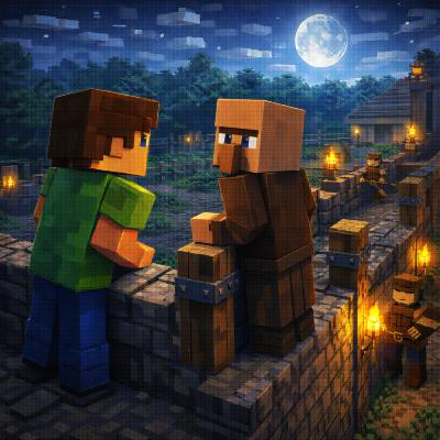 Chapter 44 – The Night That Wouldn’t Sleep (Bedtime Story for Kids)| Karlik’s Minecraft Stories