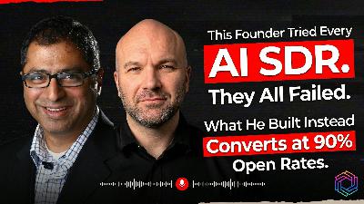 This Founder Tried Every AI SDR. They All Failed. What He Built Instead Converts at 90% Open Rates.
