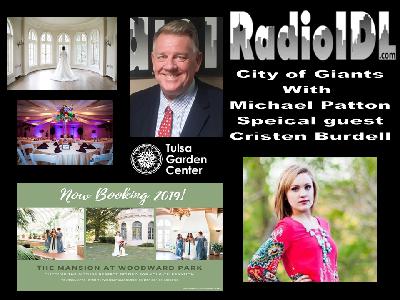 Michael Patton presents City of Giants with Tulsa Garden Center’s Christen Burdell