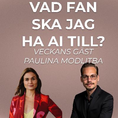 Vad fan ska jag ha AI till? möter Vad fan ska vi ha AI till, med Paulina Modlitba