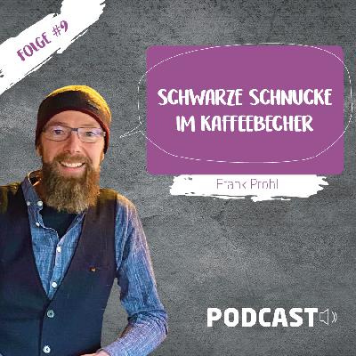 Schwarze Schnucke im Kaffeebecher Schwarze Schnucke im Kaffeebecher