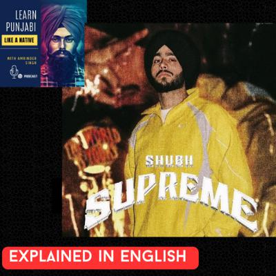 #176 : Supreme song by Shubh explained in English