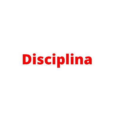 Reprogramação mental: Disciplina