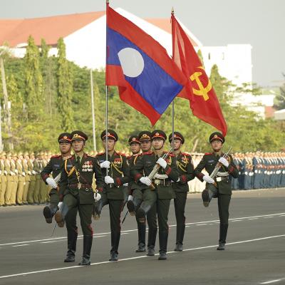 Tin quốc tế - Lào chuẩn bị cho lễ diễu binh, diễu hành kỷ niệm 50 năm Quốc khánh Tin quốc tế - Lào chuẩn bị cho lễ diễu binh, diễu hành kỷ niệm 50 năm Quốc khánh