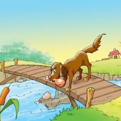 लालची कुत्ते की कहानी (Greedy Dog) लालची कुत्ते की कहानी (Greedy Dog)