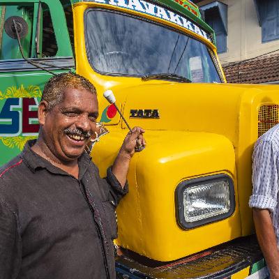 La peinture sur camion avec un artiste – Inde La peinture sur camion avec un artiste – Inde
