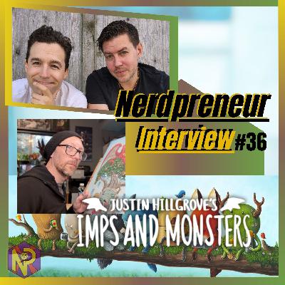 From Graphic Design to Imps and Monsters: Justin Hillgrove's Artistic Journey - Interview 36