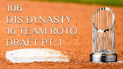 106 The DynastyOneStop 16 Team Roto Dynasty Baseball Draft (Part 1)