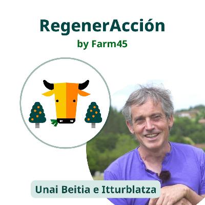 24. Unai Beitia gestor de ganadería regenerativa y manejo holístico en su granja polyface, Itturbaltza