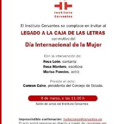 Día Internacional de la Mujer: legados de Rosa León, Rosa Montero y Marisa Paredes