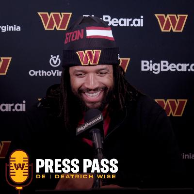 DE Deatrich Wise | March 6, 2026 | Press Pass | Washington Commanders | NFL