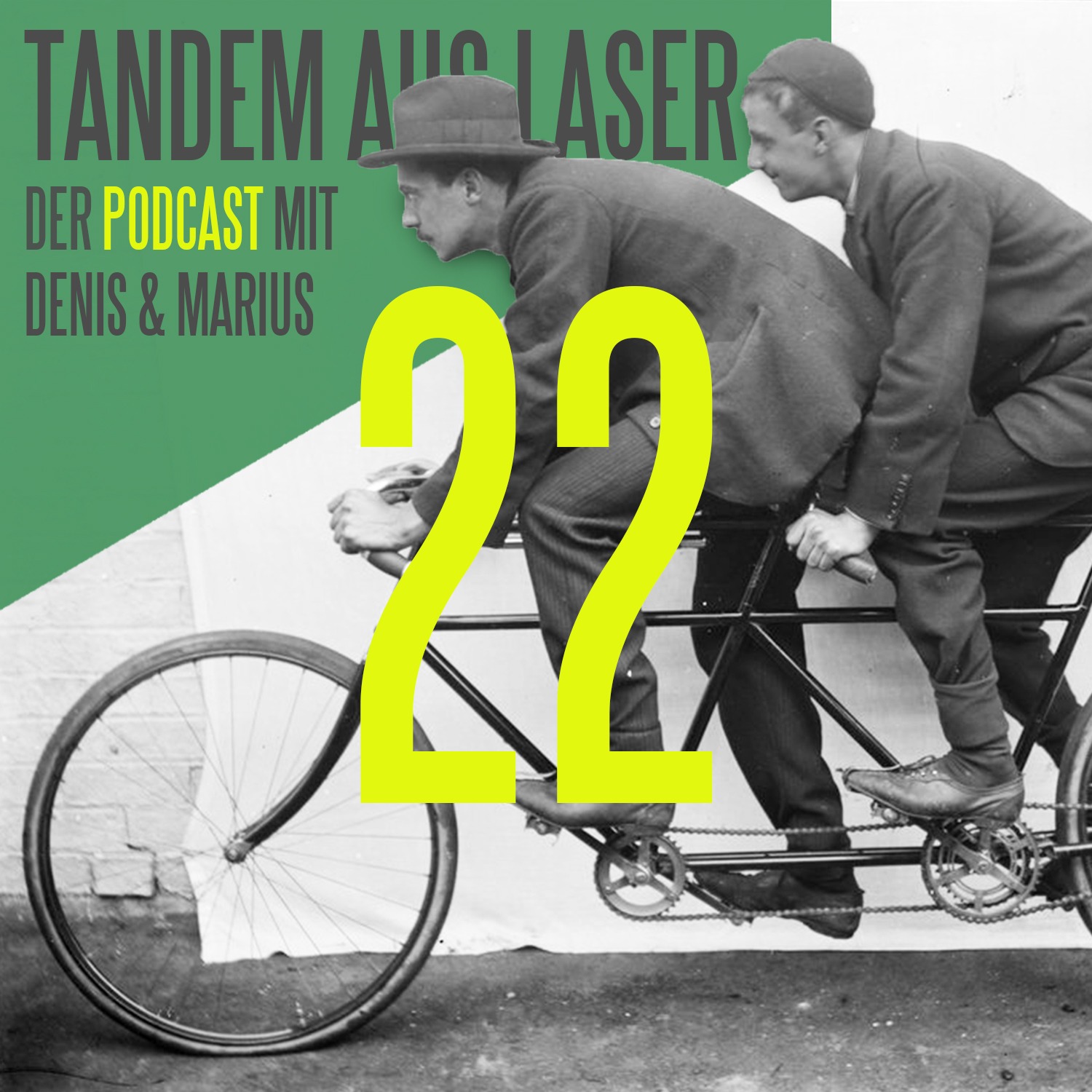 Tandem aus Laser