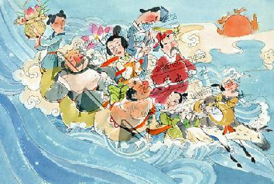 中国老故事：八仙过海