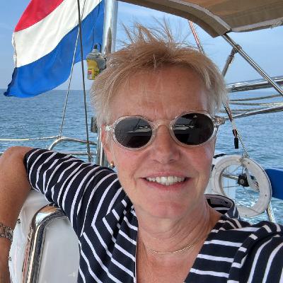 Astrid Pascal oer har boek 'De kapitein en ik'