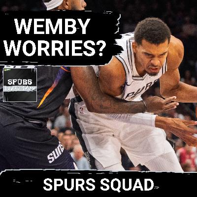 SPURS SQUAD SHOW: Time to WORRY about Victor Wembanyama?? | De'Aaron Fox OUT again