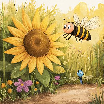 Buzzy the Bee Learns About Friendship