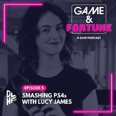 Giant Bomb's Lucy James talks about smashing PS4s