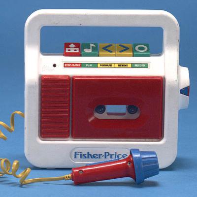 La grabadora Fisher Price