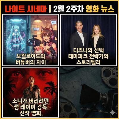 "미쿠가 버튜버라고?" | 디즈니는 다 계획이 있다 | 소니가 버리려던 영화 | 2월 2주차 영화 소식